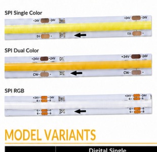 LumeCOB Digital strip products