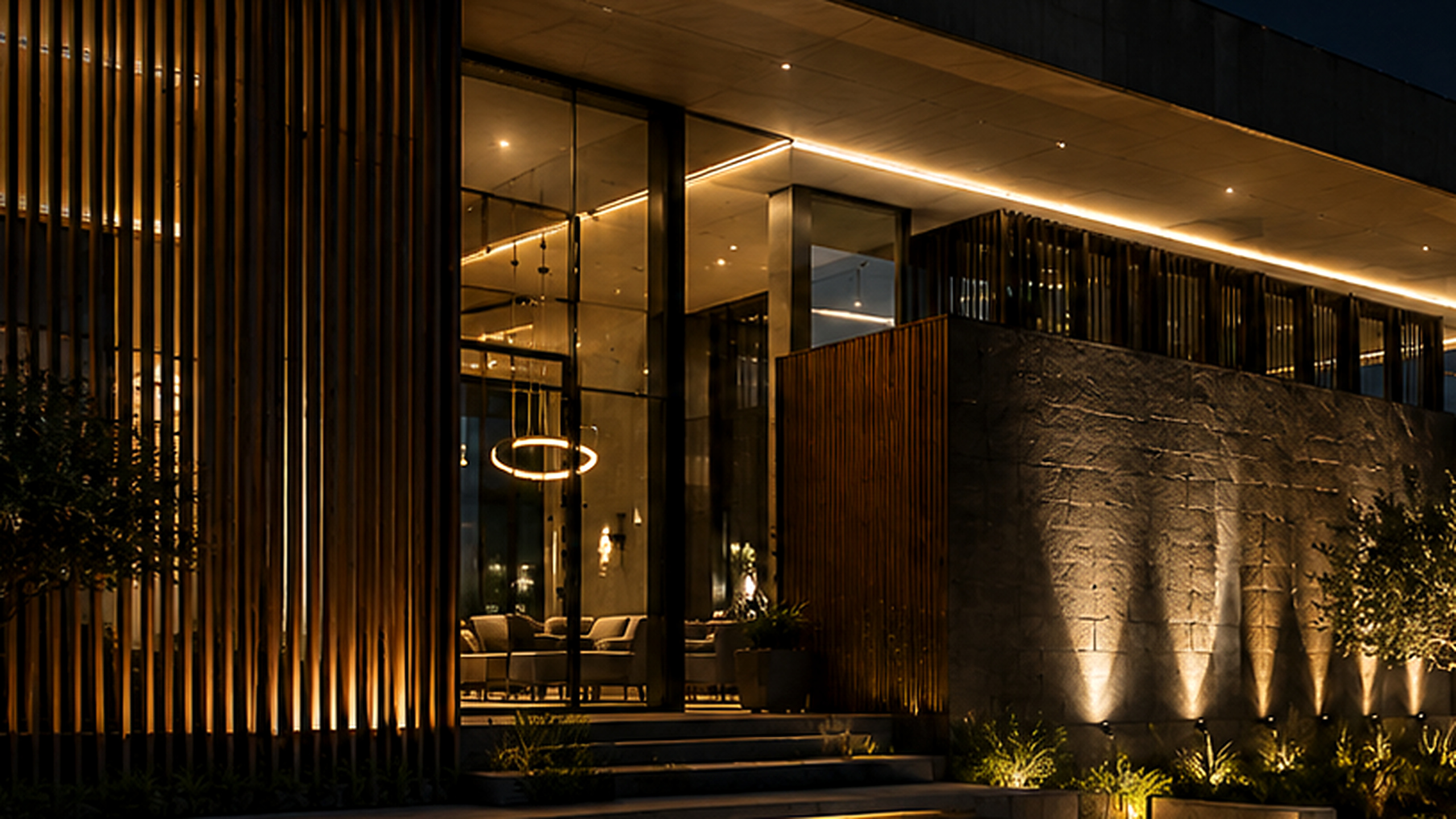 Architectural facade lighting